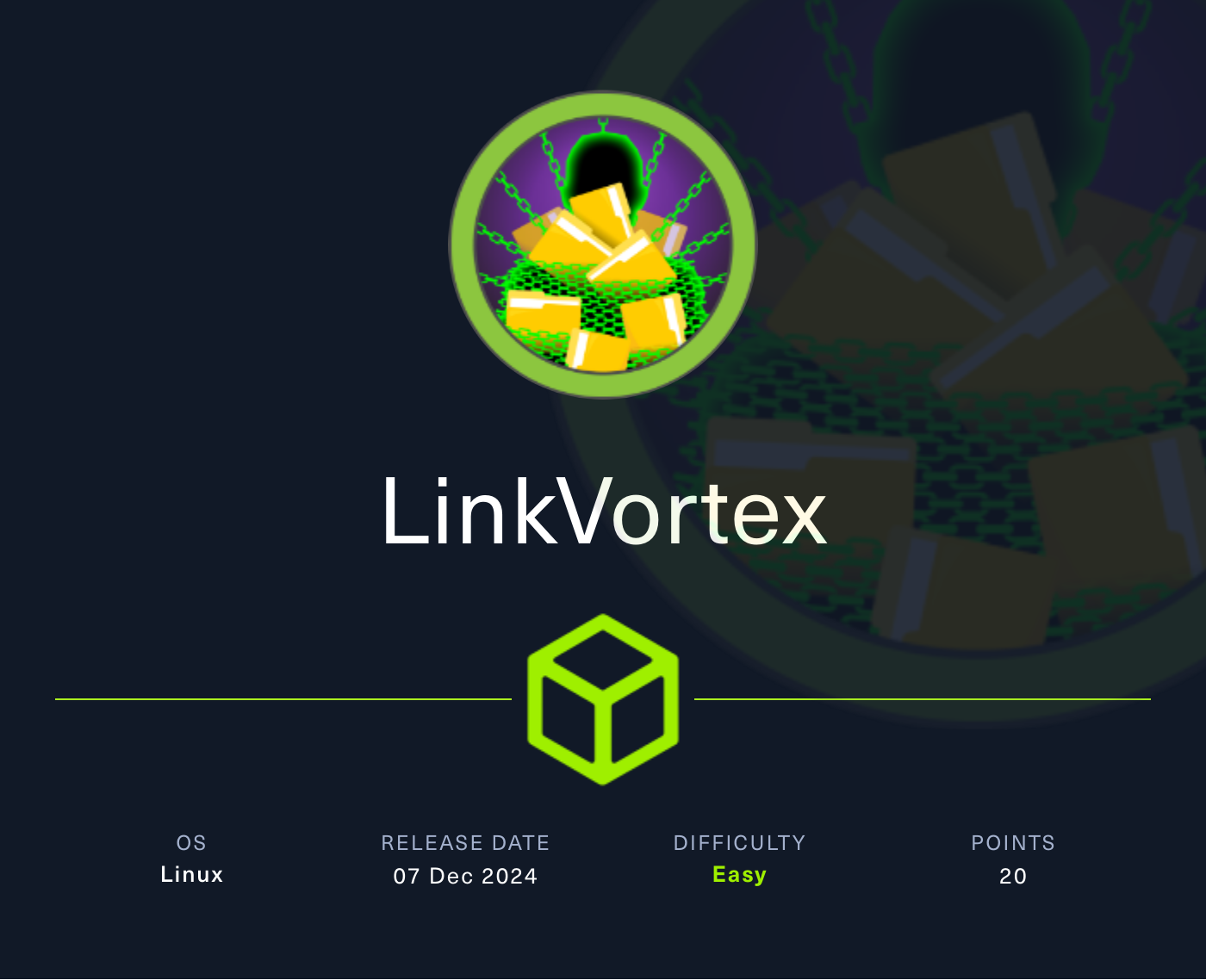 LinkVortex Info Card